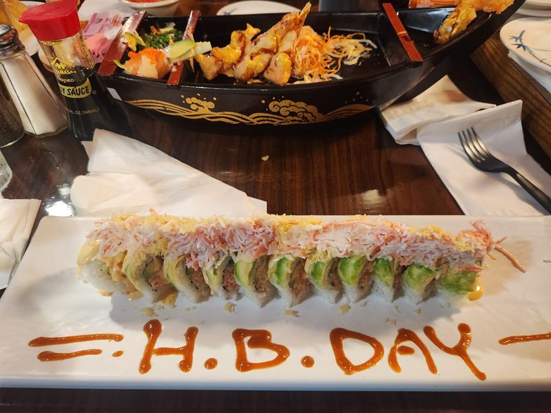 Goro's Sushi Restaurant food